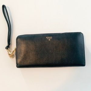 Fossil zip wallet
